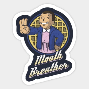 Mouth Breather Sticker